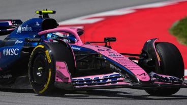 El Alpine de Colapinto fue el más lento en las prácticas libres del GP de España.